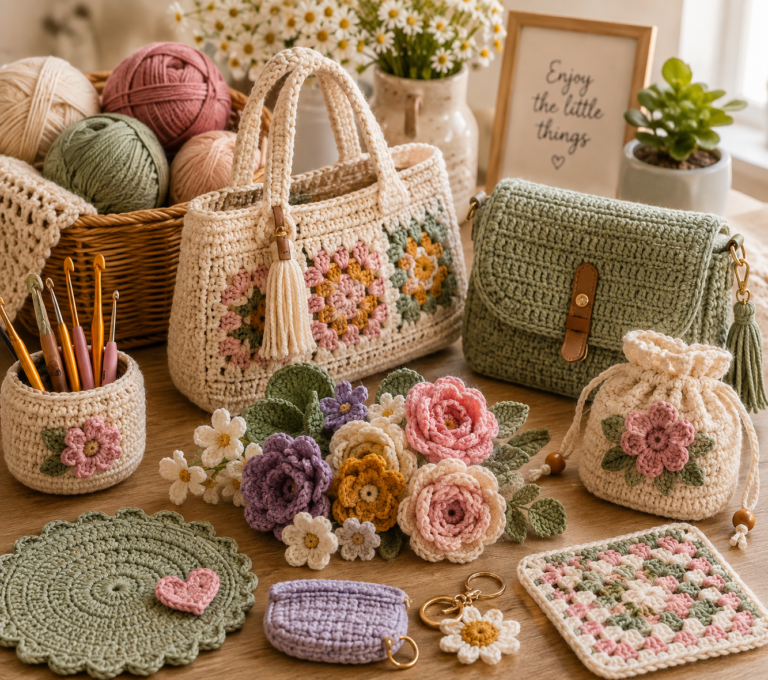 Creative crochet ideas and yarn projects