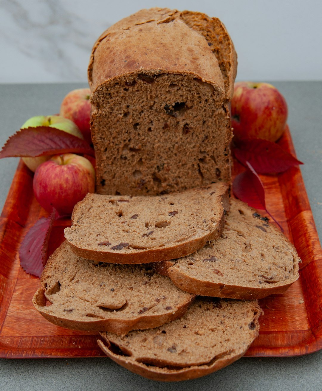 Moist apple cinnamon bread for fall baking